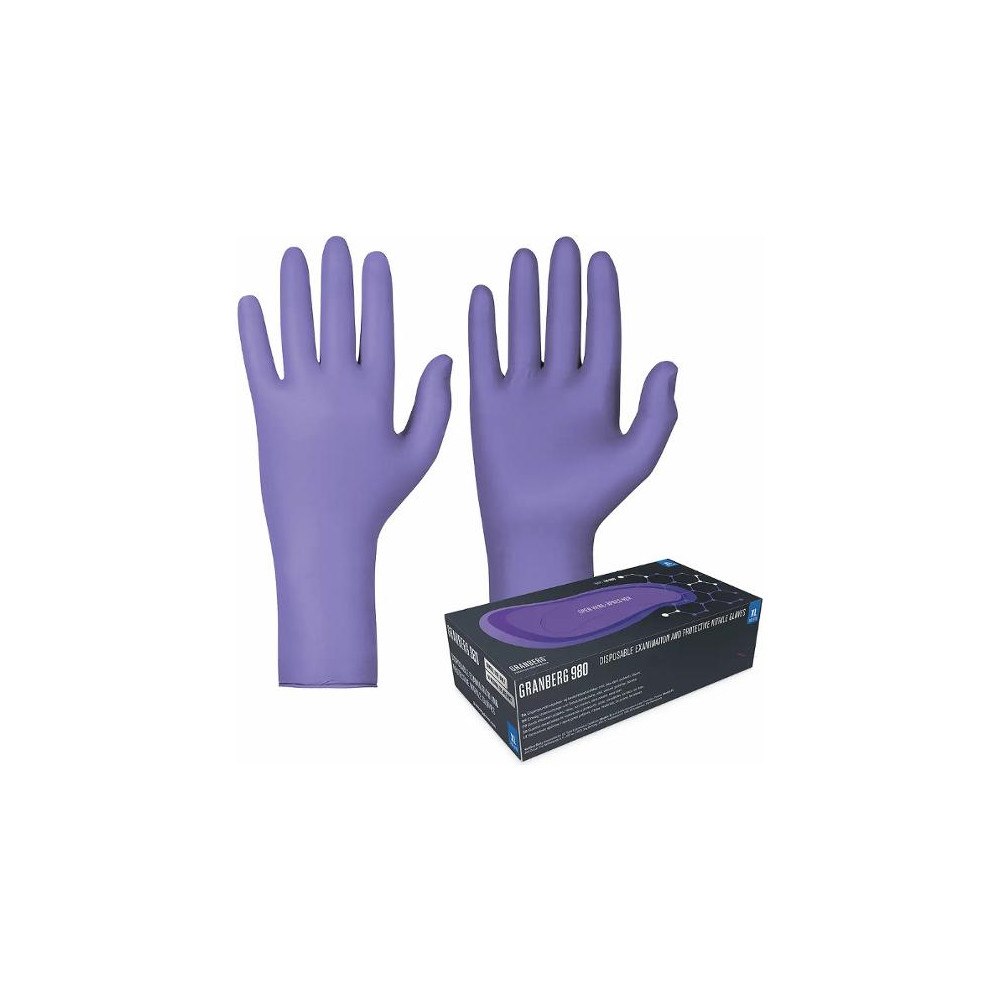 GranberG Nitrilhandske 980 indigo M 50/fp