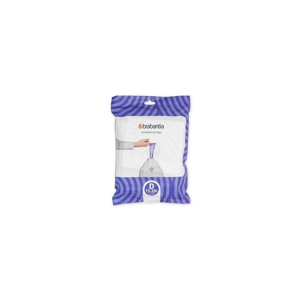 BRABANTIA Avfallspåse D BRABANTIA 15-20L 40/fp
