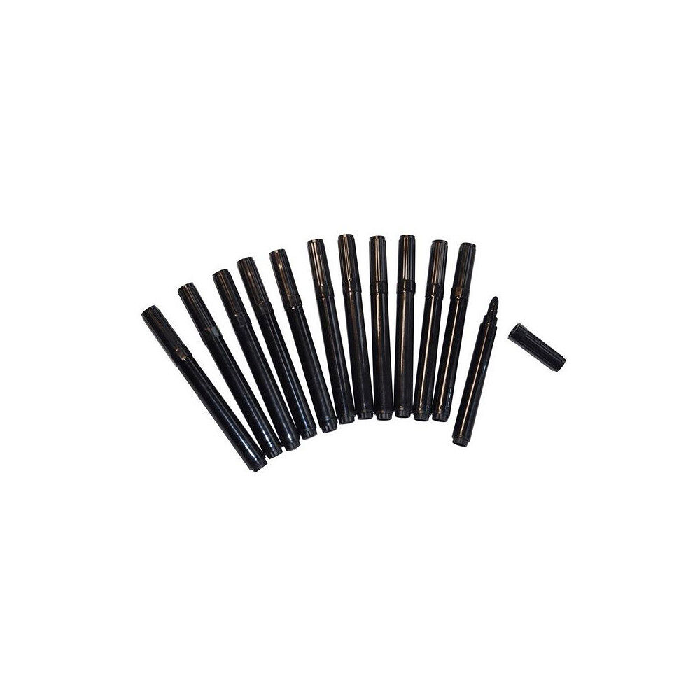 Playbox Fiberpenna broad svarta 12/fp