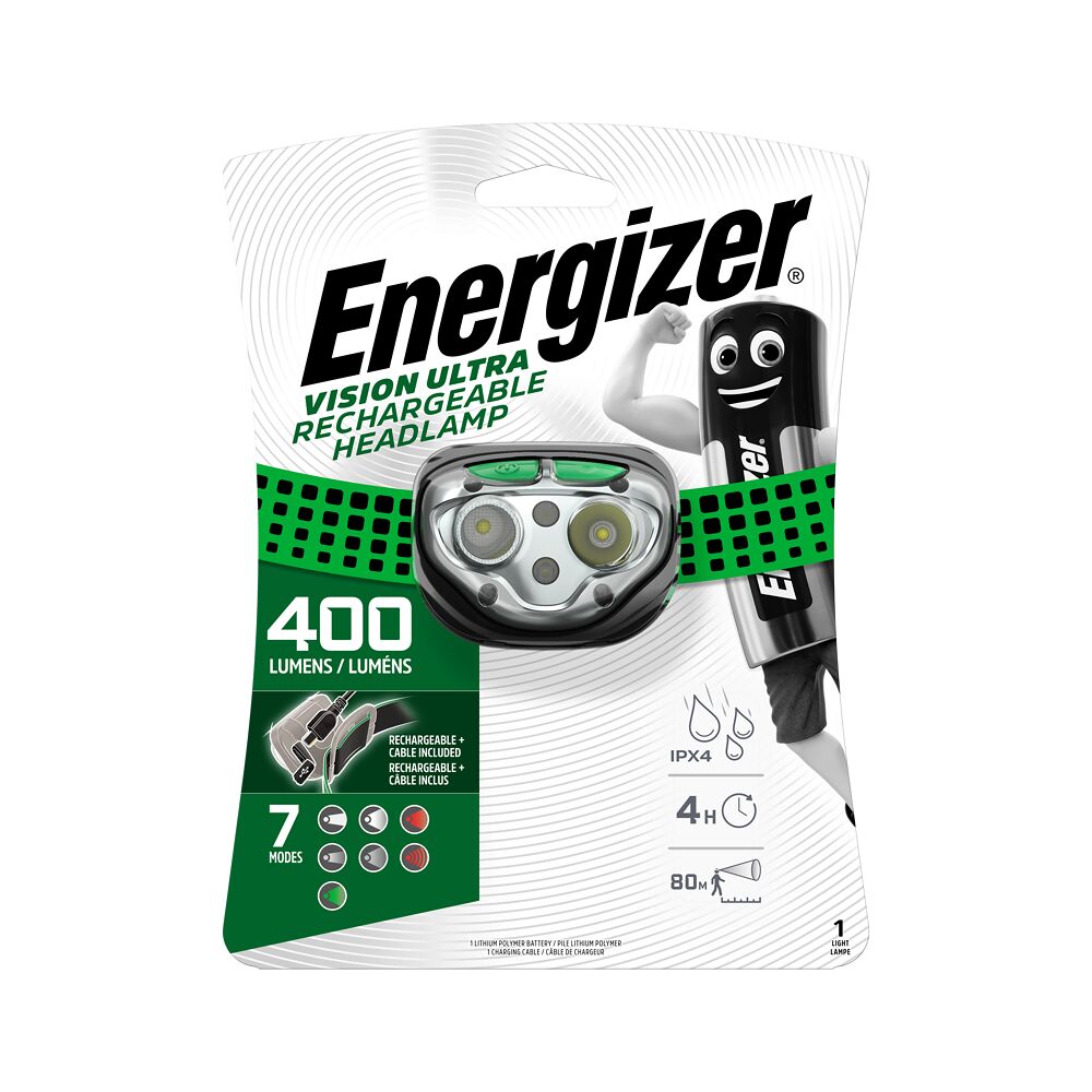 ENERGIZER Energizer Vision Ultra Rechargable Headlight