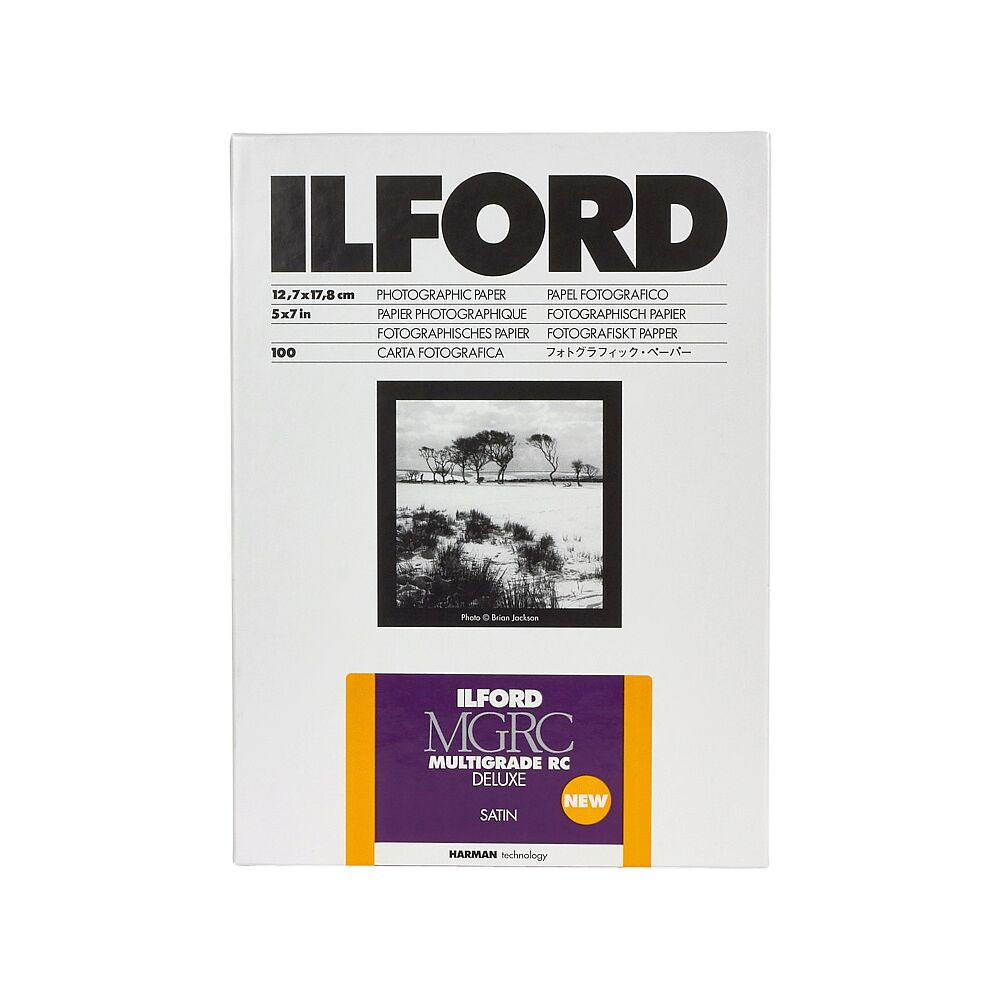 ILFORD PHOTO Ilford Multigrade RC Deluxe Satin 17.8x24cm 100