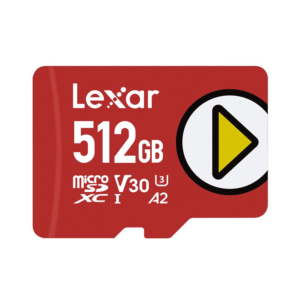 LEXAR Lexar microSDXC PLAY UHS-I/A2/U3 R205/W140 (V30) 512GB