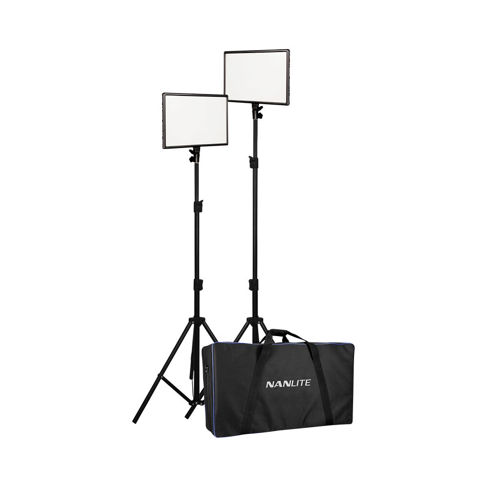NANLITE Nanlite LumiPad 25 LED 2 Light kit with stand and bag