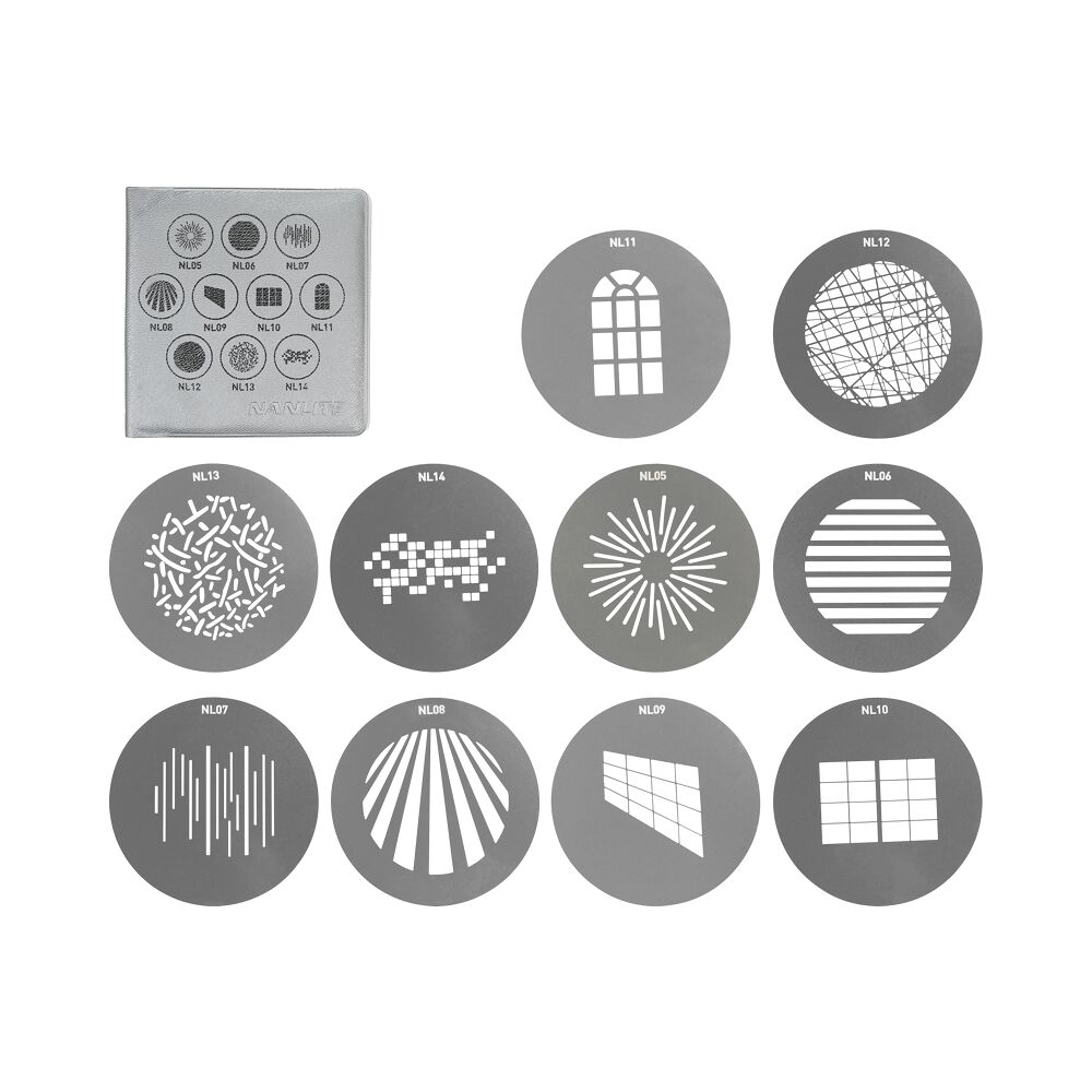 NANLITE Nanlite GOBO Set 1 for PJ-FMM