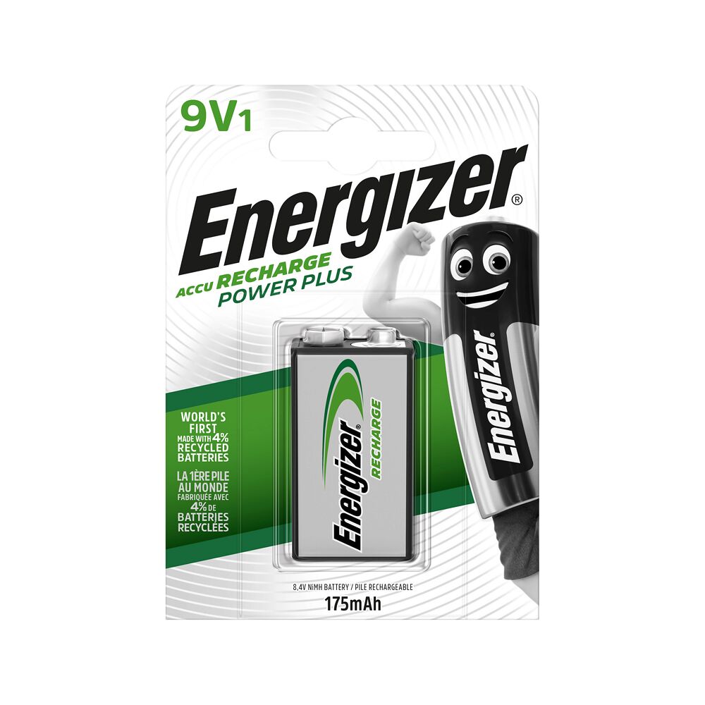 ENERGIZER Energizer Rech 9V 175mAh 1 pack