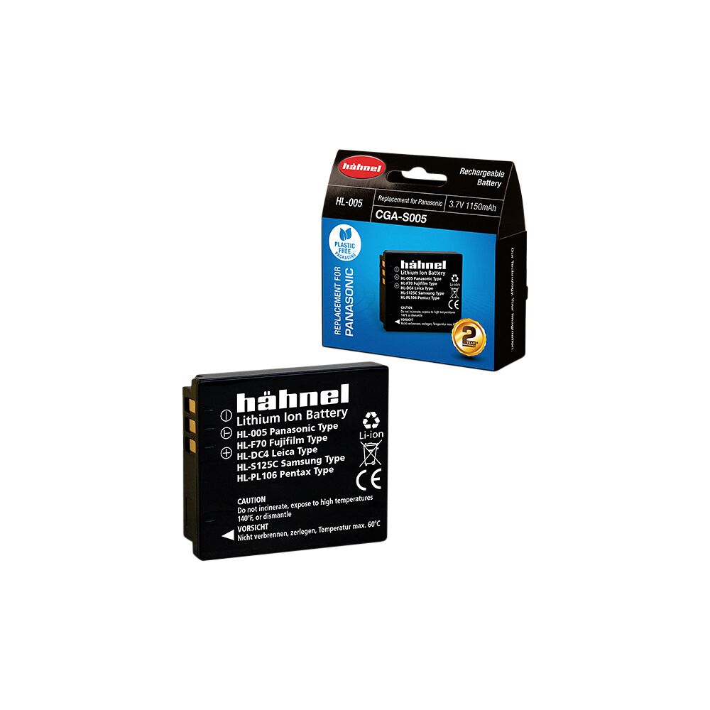 HÄHNEL Hähnel Battery Panasonic HL-005 / CGA-S005