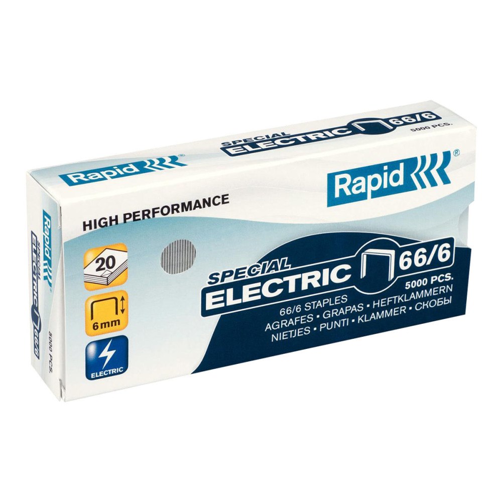 RAPID Rapid Strong - klamrar - 66/6 - 6 mm - paket med 5000