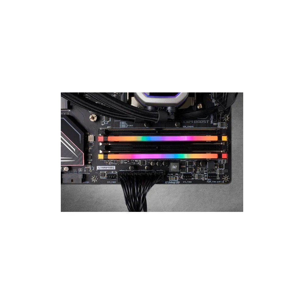 Corsair Microsystems CORSAIR Vengeance RGB PRO - DDR4 - sats - 16 GB: 2 x 8 GB - DIMM 288-pin / PC4-25600 - ej buffrad