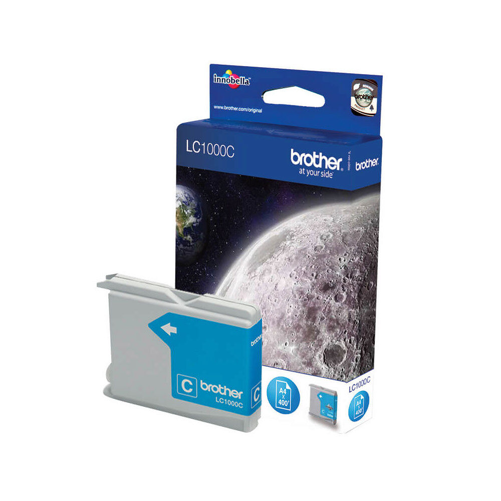 Brother Ink LC1000C LC-1000 Cyan