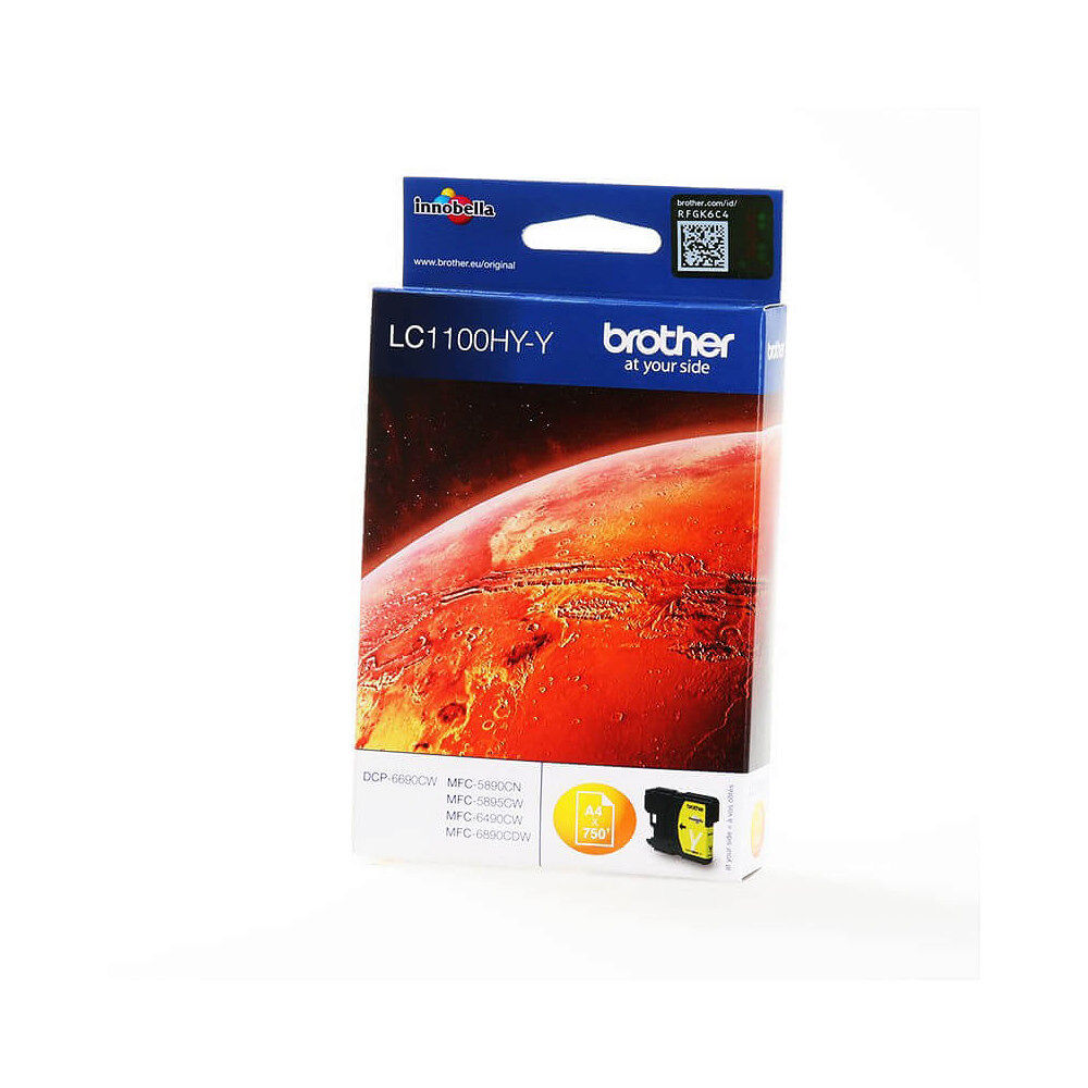 Brother Ink LC1100HYY LC-1100HY Yellow
