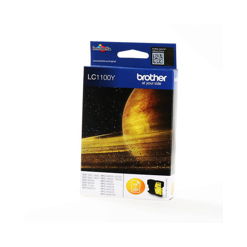 Brother Ink LC1100Y LC-1100 Yellow