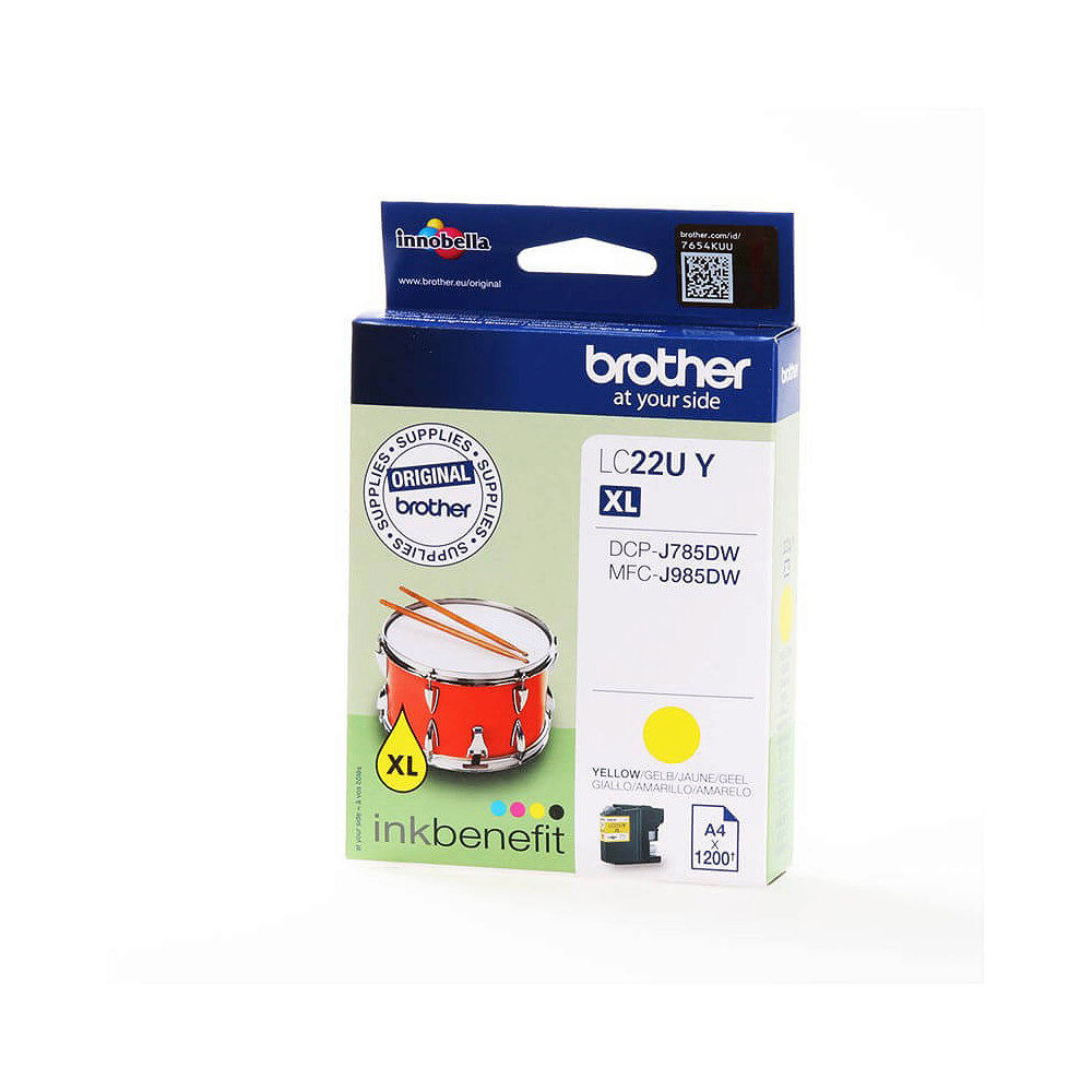 Brother Ink LC22UY LC-22U Yellow