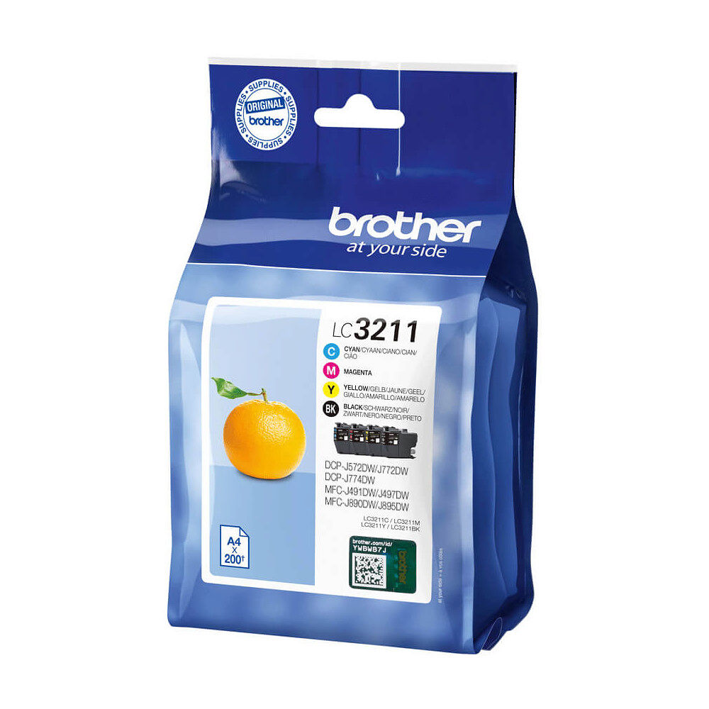 Brother Ink LC3211VALDR LC-3211 Multipack