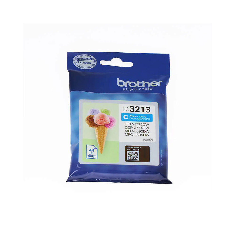 Brother Ink LC3213C LC-3213 Cyan