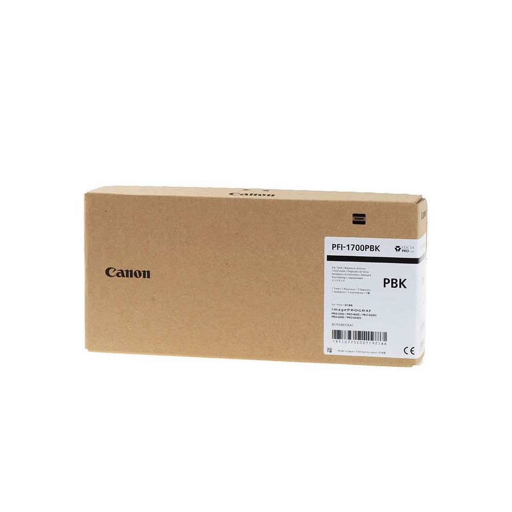 CANON Ink 0775C001 PFI-1700 Photo Black