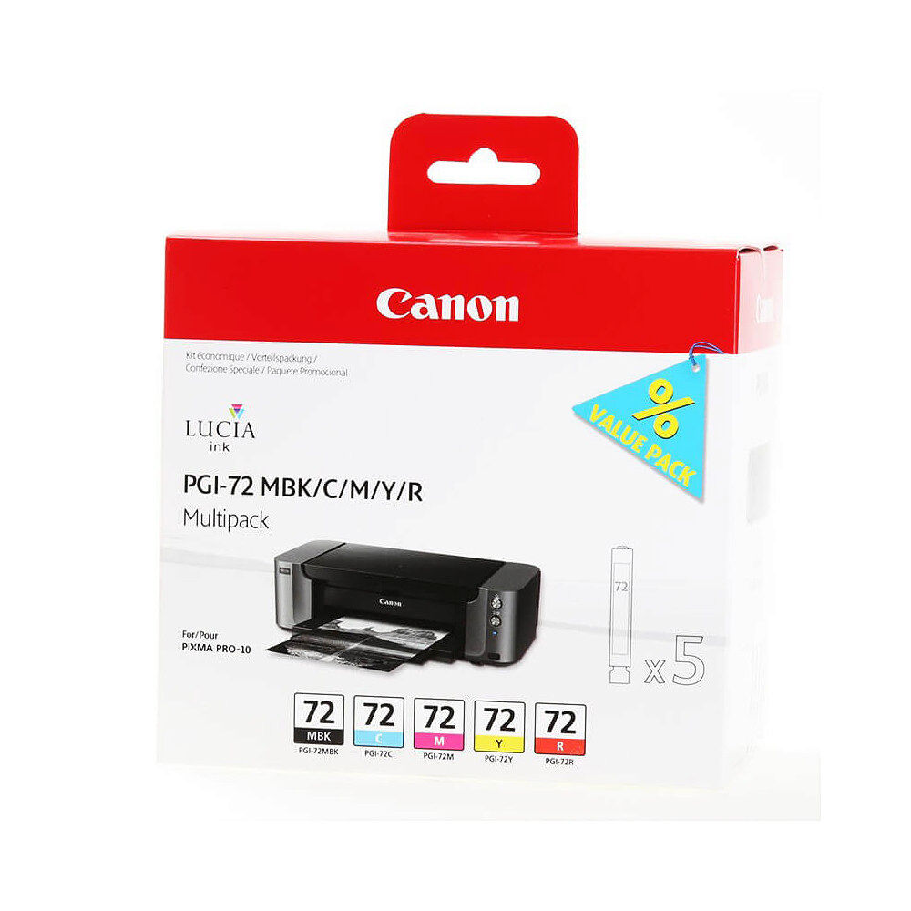 CANON Ink 6402B009 PGI-72 MBK/C/M/Y/R