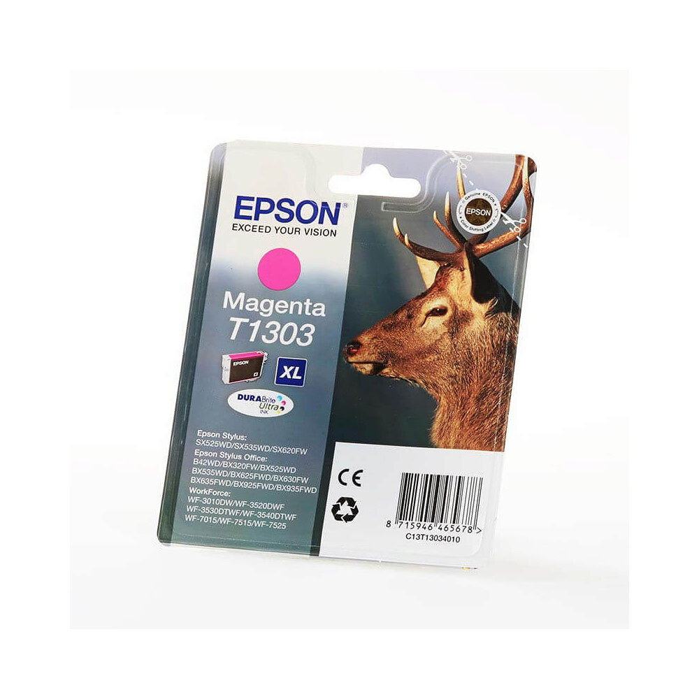 EPSON Ink C13T13034012 T1303 Magenta Stag