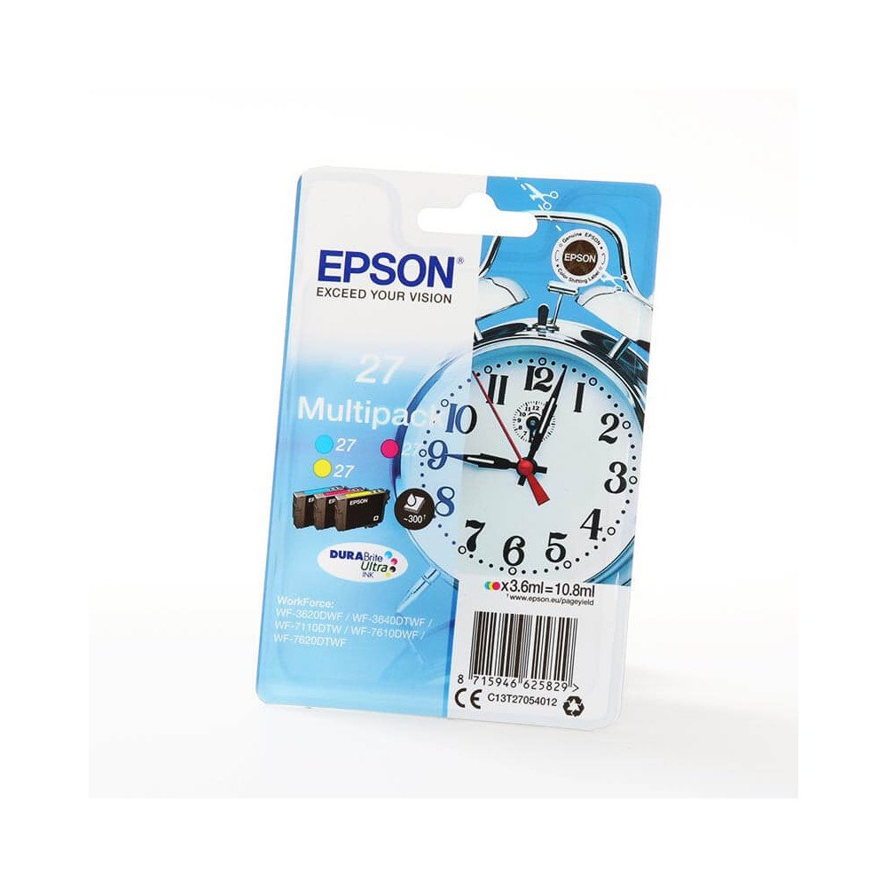 EPSON Ink C13T27054012 27 Multipack Alarm Clock