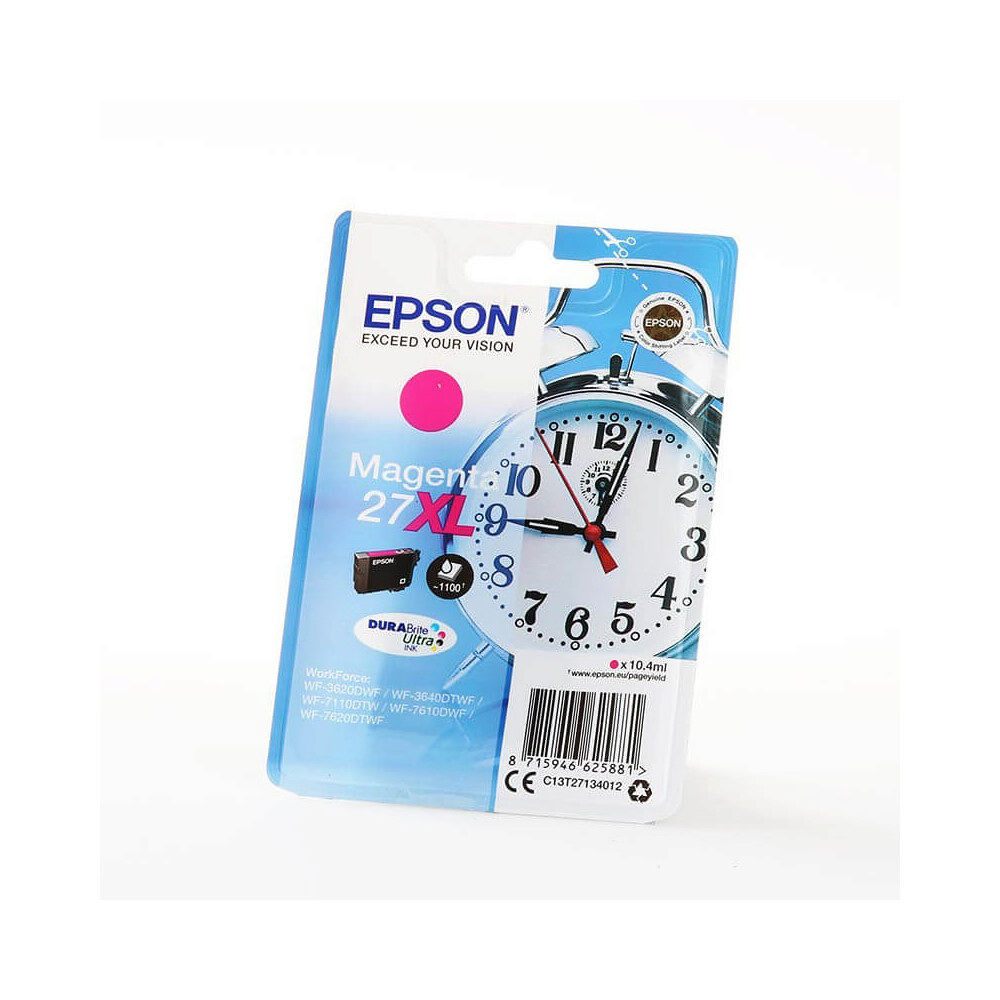 EPSON Ink C13T27134012 27XL Magenta Alarm Clock