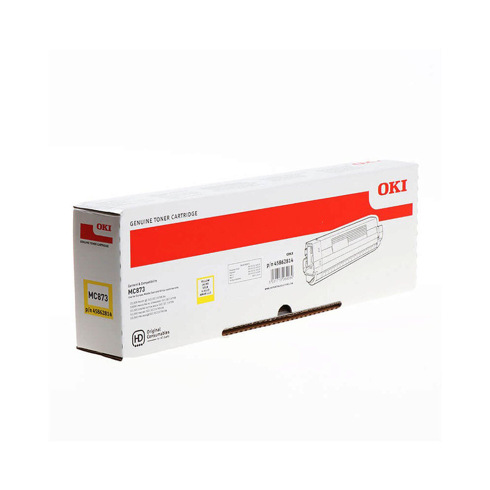 OKI Toner 45862814 Yellow High Capacity