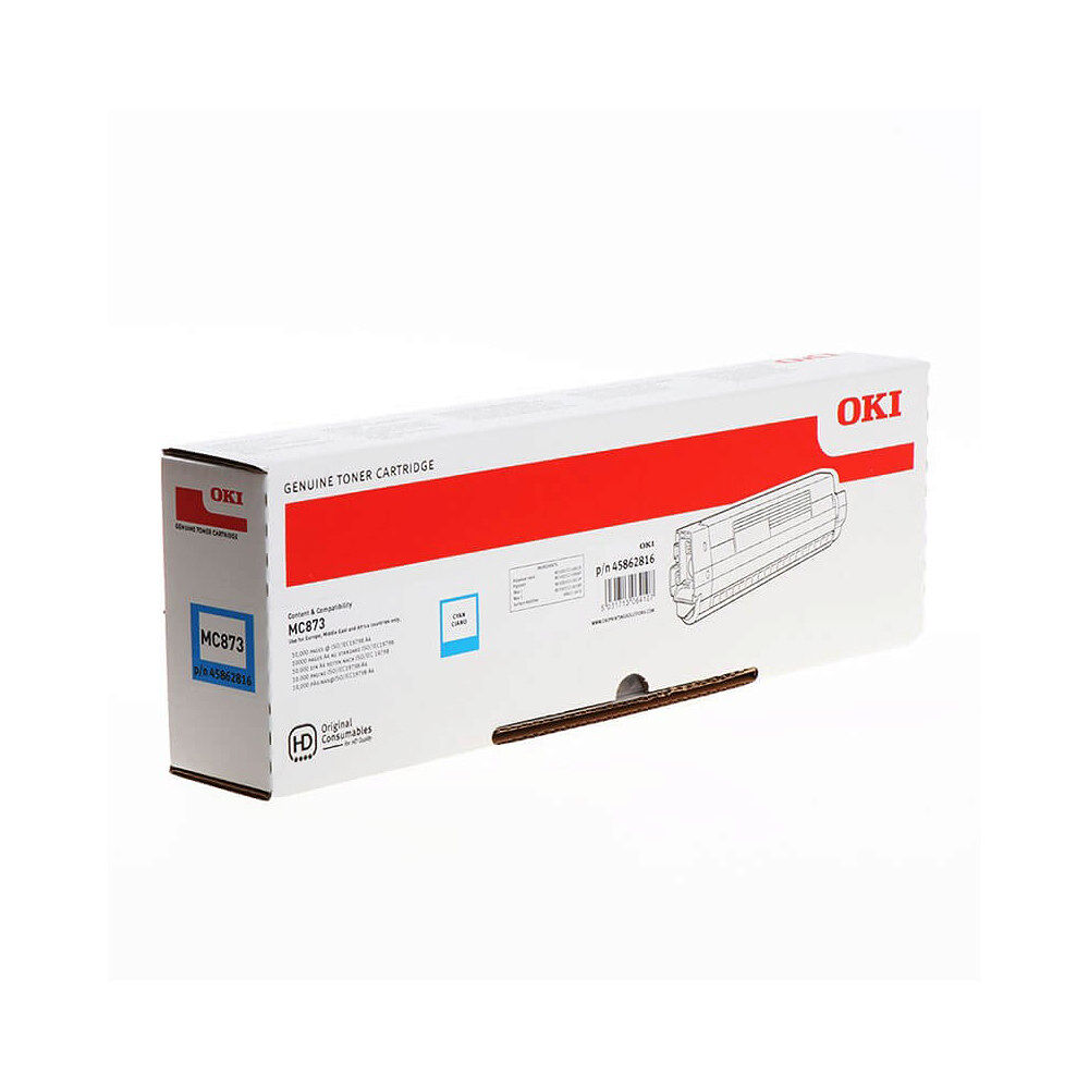 OKI Toner 45862816 Cyan High Capacity