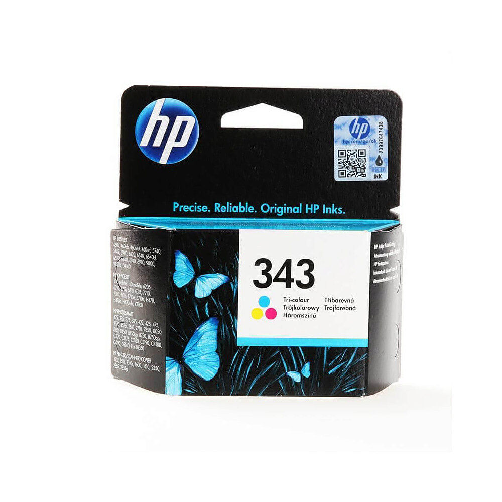 HP Ink C8766EE 343 Tri-colour
