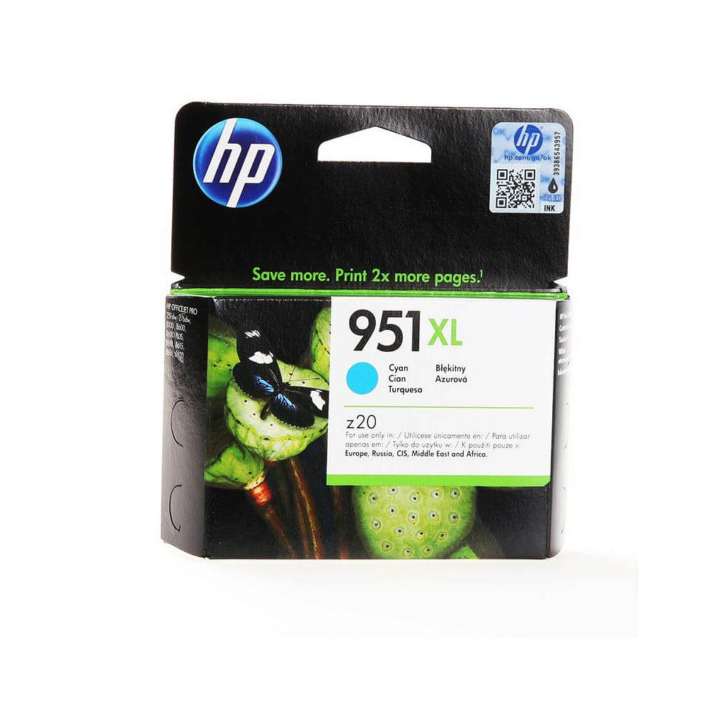 HP Ink CN046AE 951XL Cyan