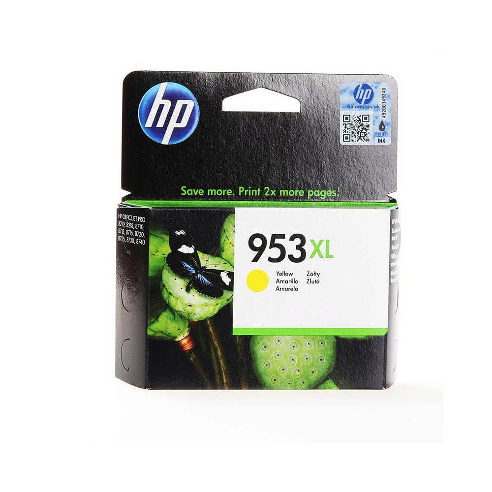 HP Ink F6U18AE 953XL Yellow