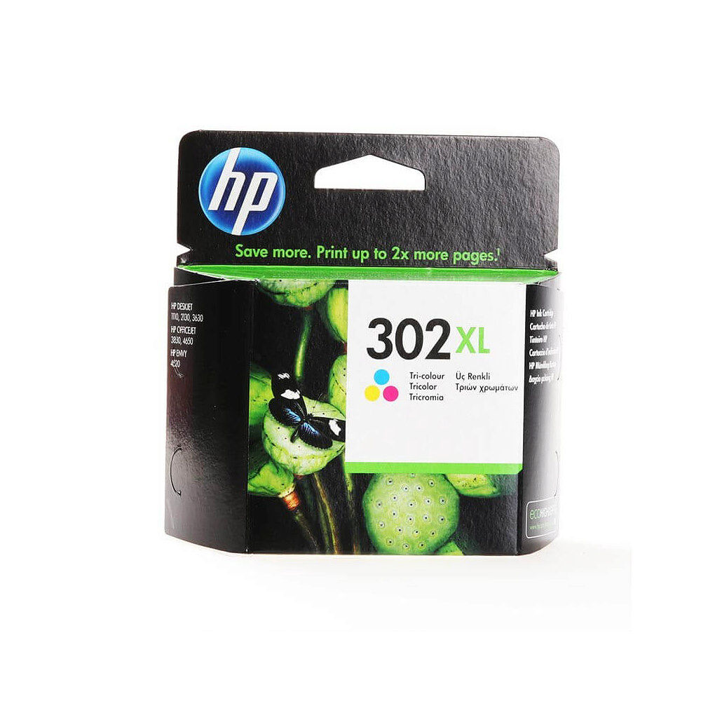 HP Ink F6U67AE 302XL Tri-colour