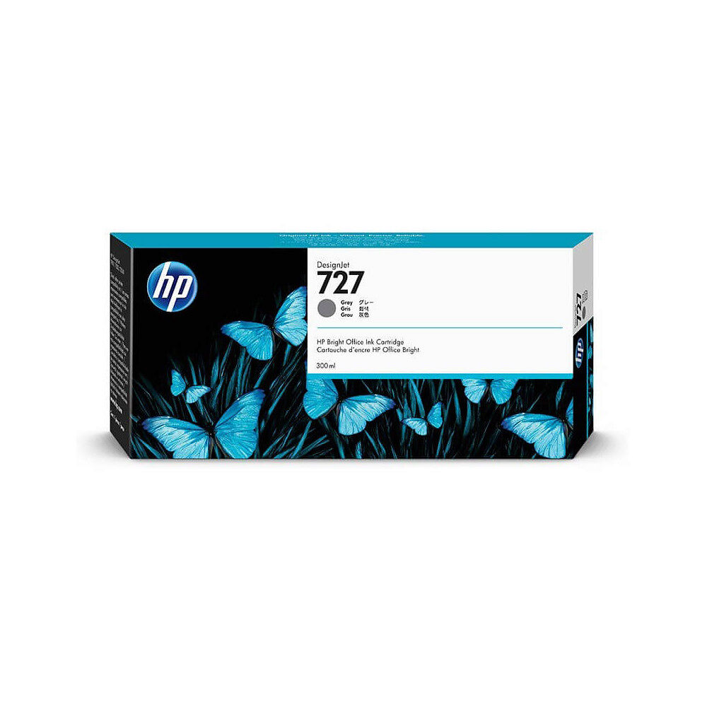 HP Ink F9J80A 727 Grey 300ml