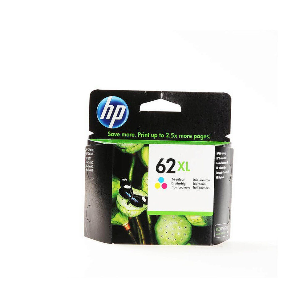HP Ink C2P07AE 62XL Tri-colour