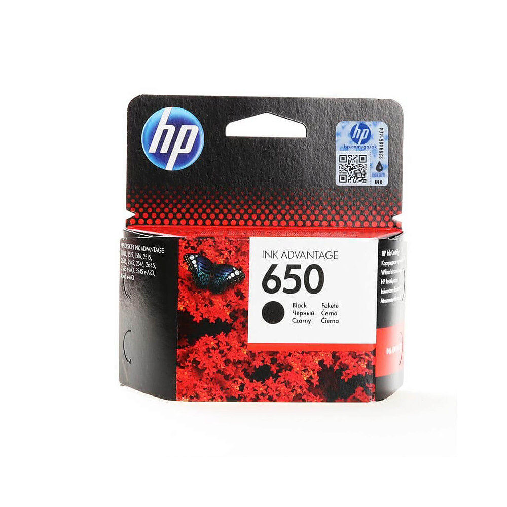 HP Ink CZ101AE 650 Black
