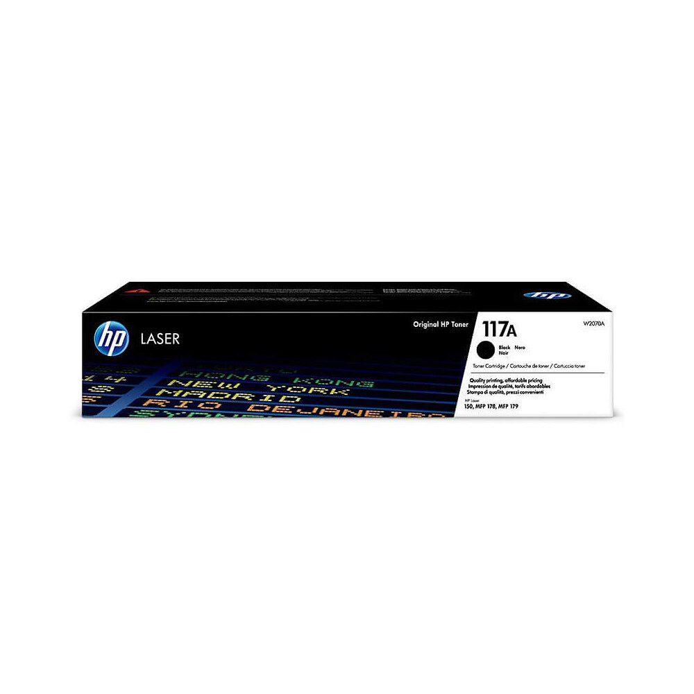 HP Toner W2070A 117A Black