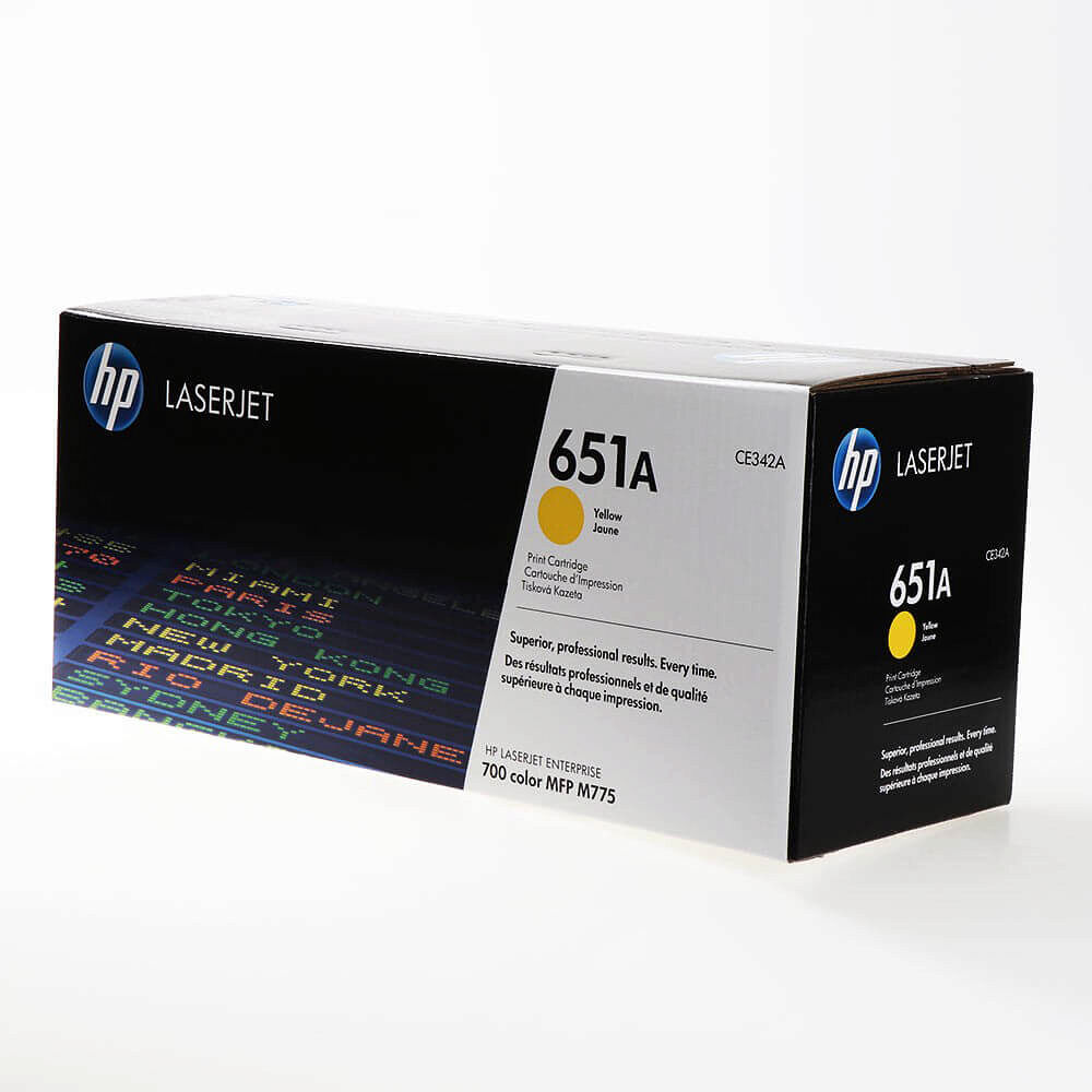 HP Toner CE342A 651A Yellow