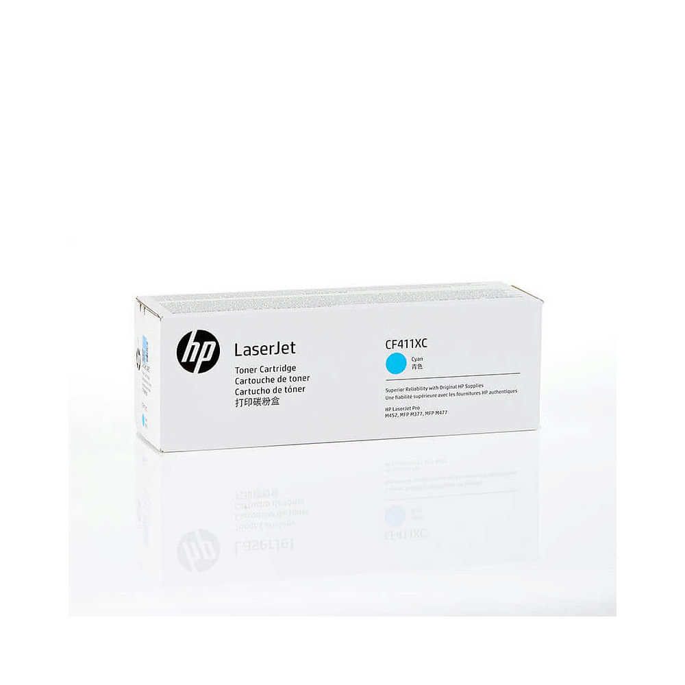 HP Toner CF411XC 410X Cyan Contract
