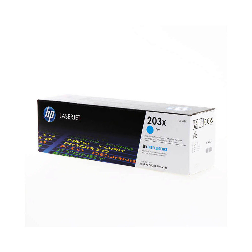 HP Toner CF541X 203X Cyan