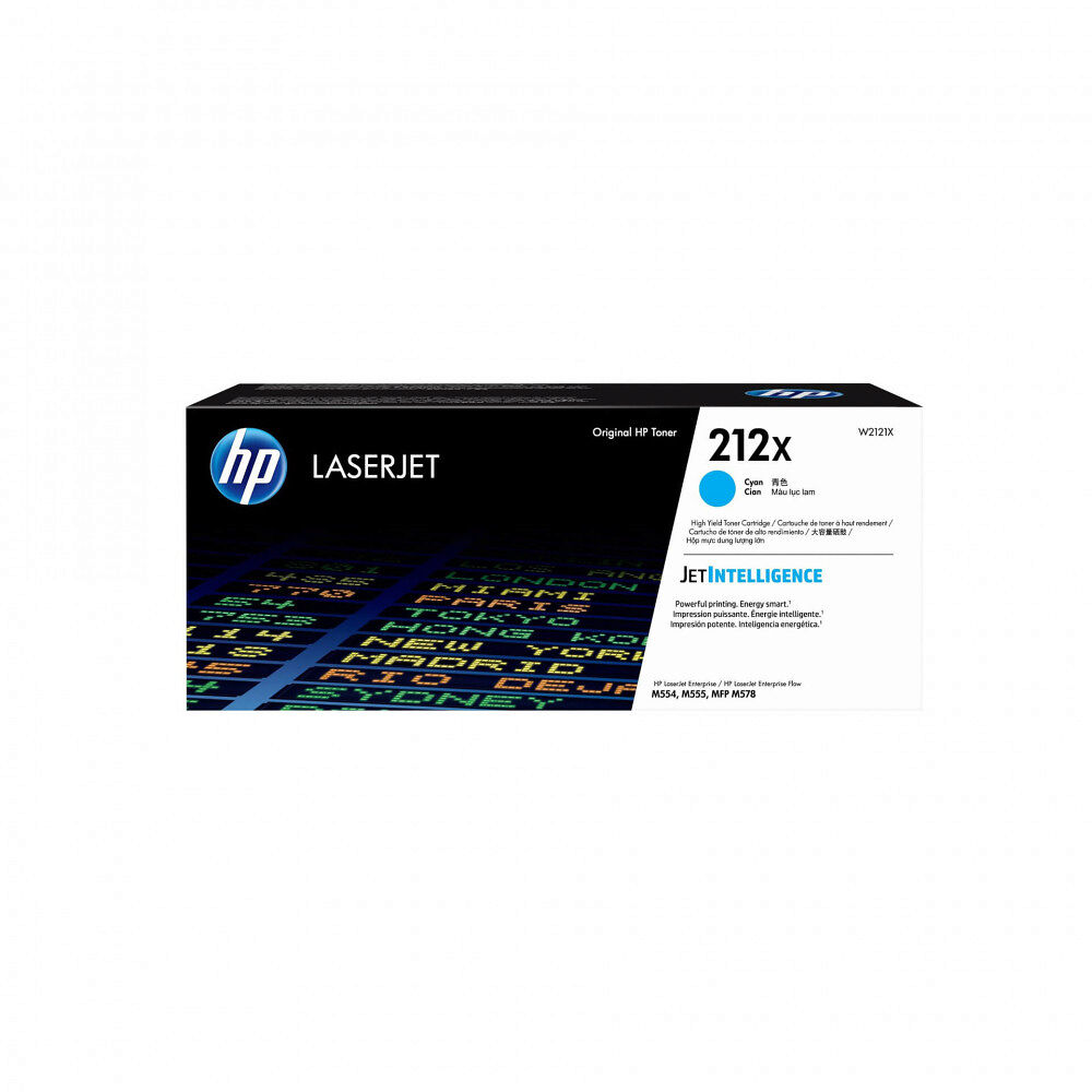 HP Toner W2121X 212X Cyan
