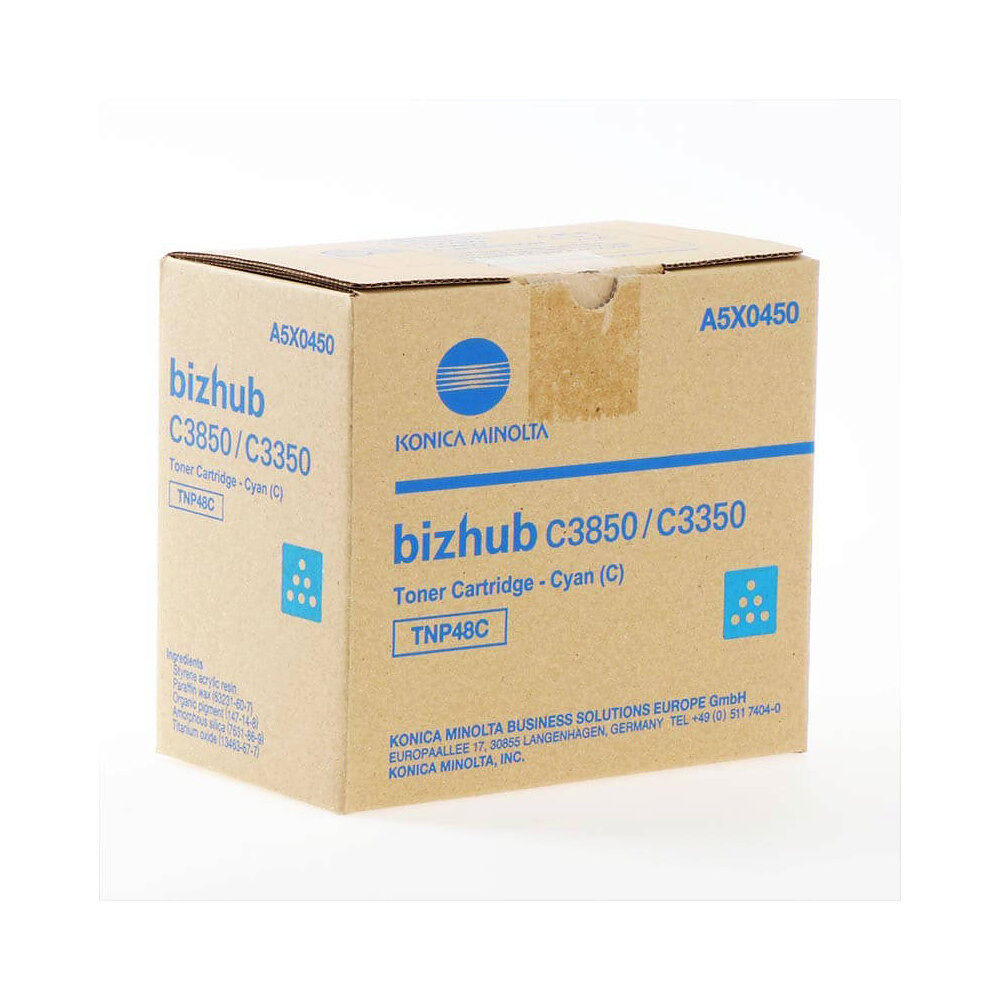 KONICAMINOLTA Toner A5X0450 TNP48 Cyan