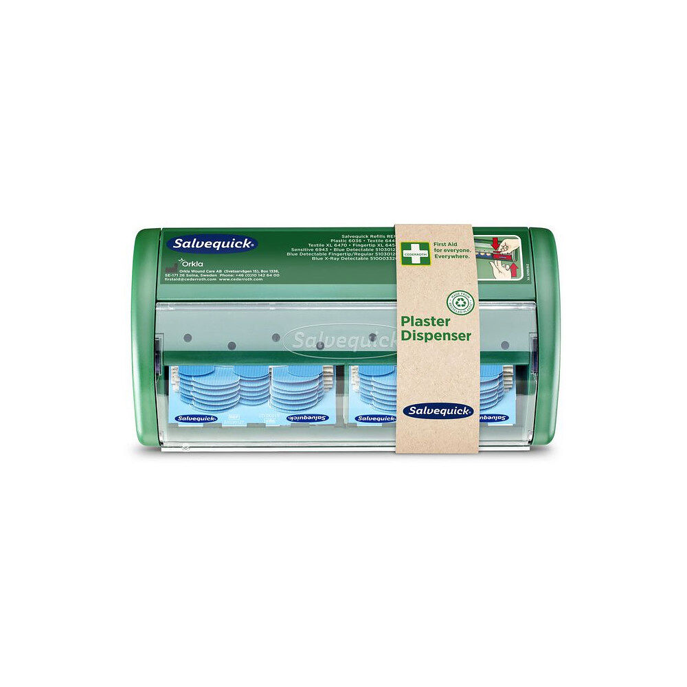 Salvequick Plåsterautomat SALVEQUICK blå detekt.