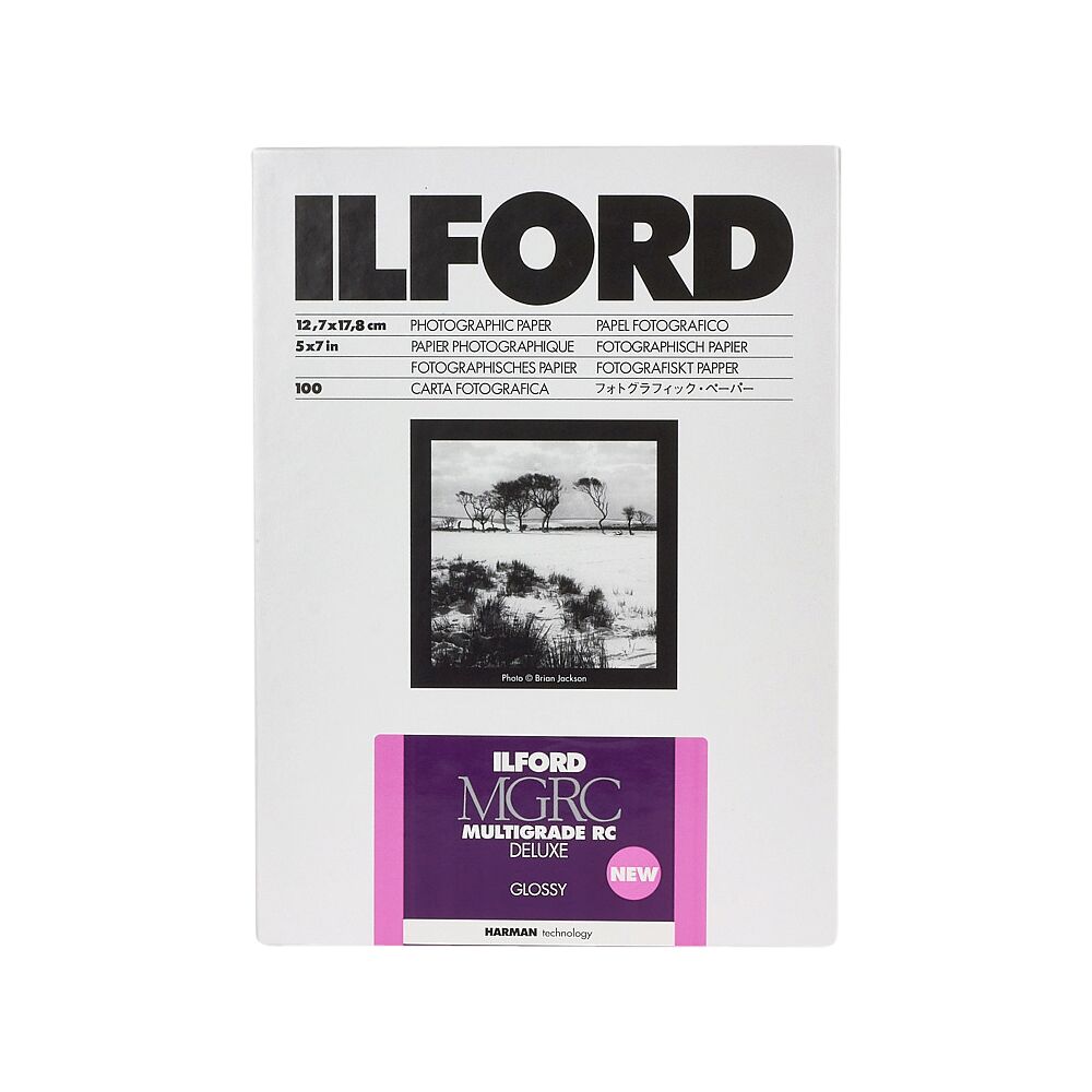 ILFORD PHOTO Ilford Multigrade RC Deluxe Glossy 12.7x17.8cm 25