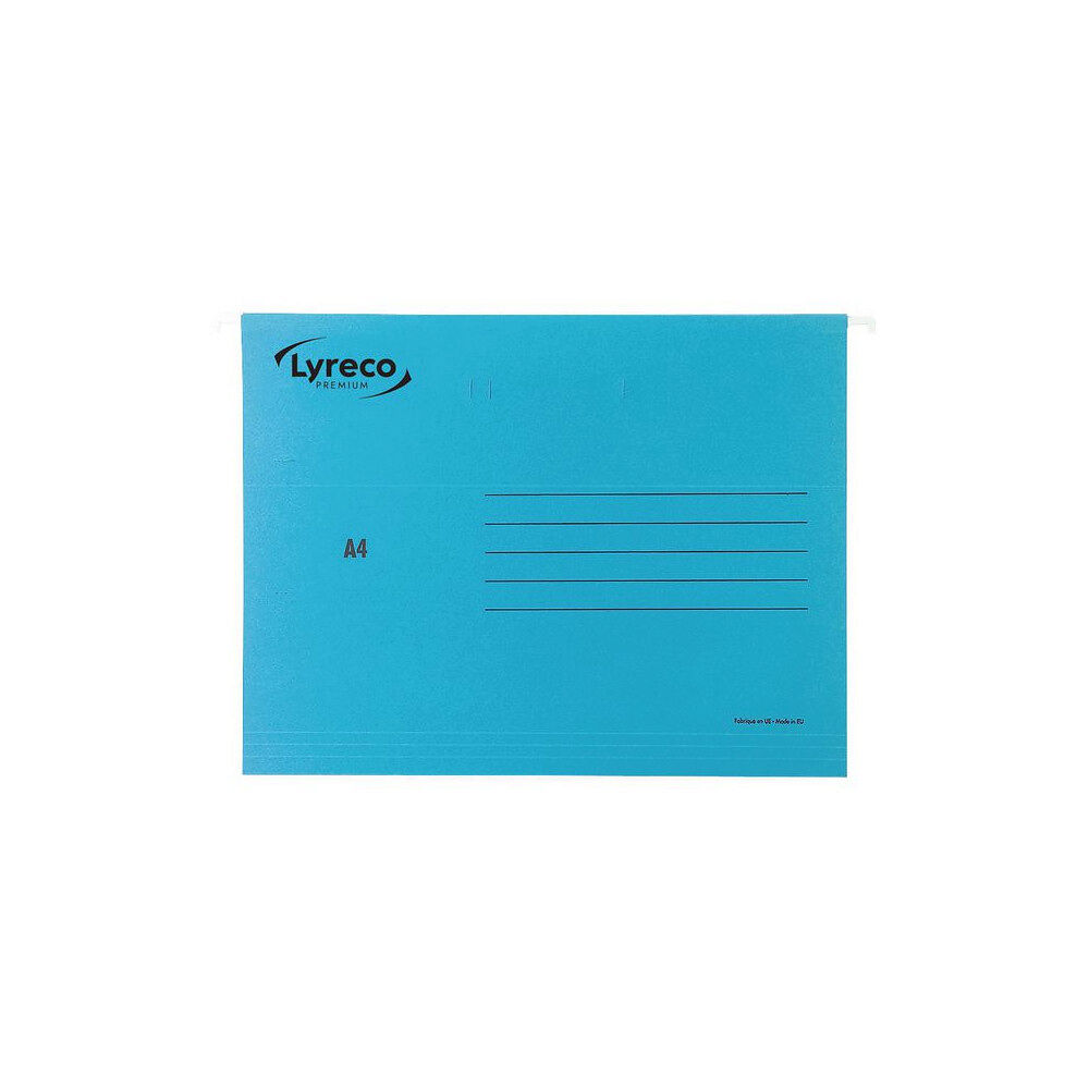 Lyreco PREMIUM Hängmapp LYRECO premium A4 blå 25/fp