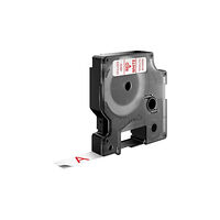 DYMO Ribbon S0720550 45015 12mm Red on White