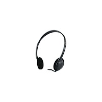 Deltaco Hörlur DELTACO On-Ear HL-27 svart