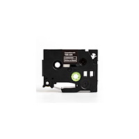 No Brand Tape 9mm TZe-325 vit på svart