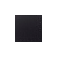Duni Servett 3-lags 24x24cm svart 250/fp