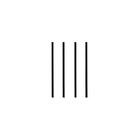 PAPSTAR Sugrör PURE papper 8mmx21cm svart 100/fp