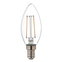 TUNGSRAM LED-lampa Kronljus E14 230V Klar 25W