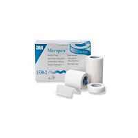 MICROPORE Micropore Vit u hållare 1,2cmx9,1m 24/fp