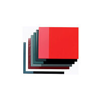 No Brand Skrivunderlägg med ficka 53x40cm röd