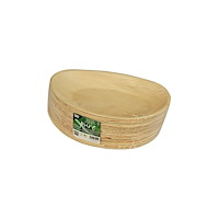 PAPSTAR Tallrik PURE Palmblad 26x17x2,5cm 25/fp